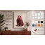 Gentle Hippo Boho - Wrapped Canvas-1892160741-1892160735