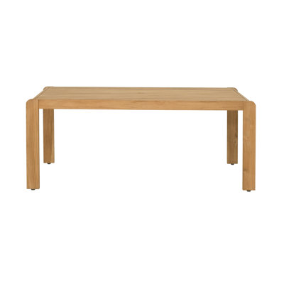 Helen Sold Teak 72” W x 36"D Rectangular Dining Table 