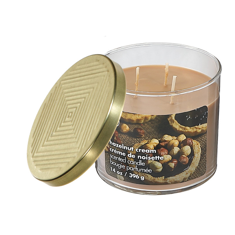 Hazelnut Cream Scented Jar Candle