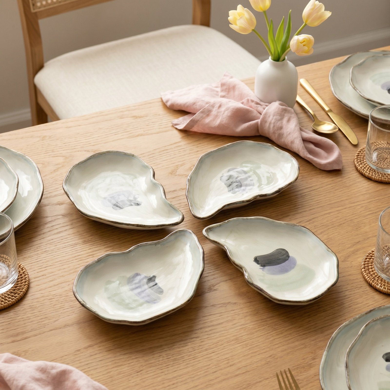 Seaside 7" Ceramic Bread and Butter Plate