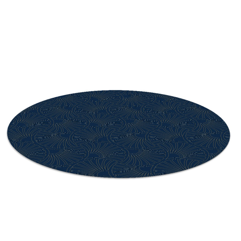 Daddario Hard Floor Straight Round Chair Mat
