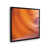 Satin Black Floater Framed