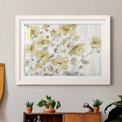 «Blooming Neutral» par J Paul, reproduction d'art sur papier encadrée