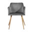 Sofiya 47cm H Velvet Upholstered Armchair-569084837-569084836