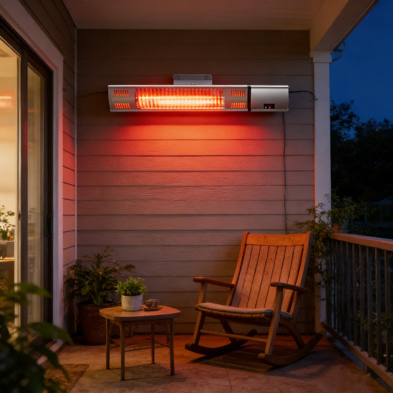 Chauffe-terrasse électrique 1500W