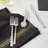 HENCKELS Madison Square 65-piece Flatware Set,18/10 Stainless Steel, Silver
