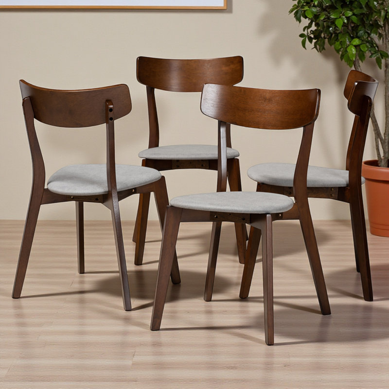 Fauteuil à oreilles Hohman, Gris clair