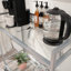 Chariot-bar, finition grise-118674516