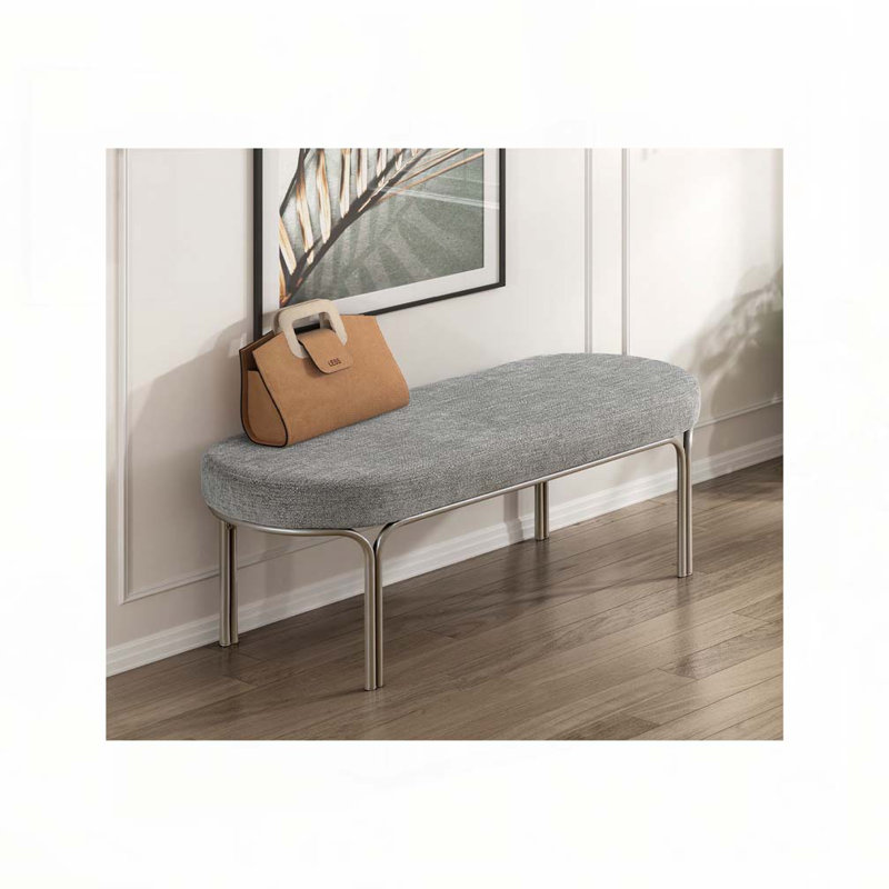 Banc élégant en chenille