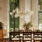 Burness 15 - Light Sputnik Modern Linear Modern Glass Bubble Dining Chandelier
