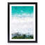 Walking on the Beach in Abstract - Picture Frame Graphic Art Print-55760805-55760806