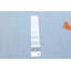 Tapis bleu / noir / orange / blanc en laine tissé à plat à la main à motif rectangulaire 5 pi x 7 pi New Ashford