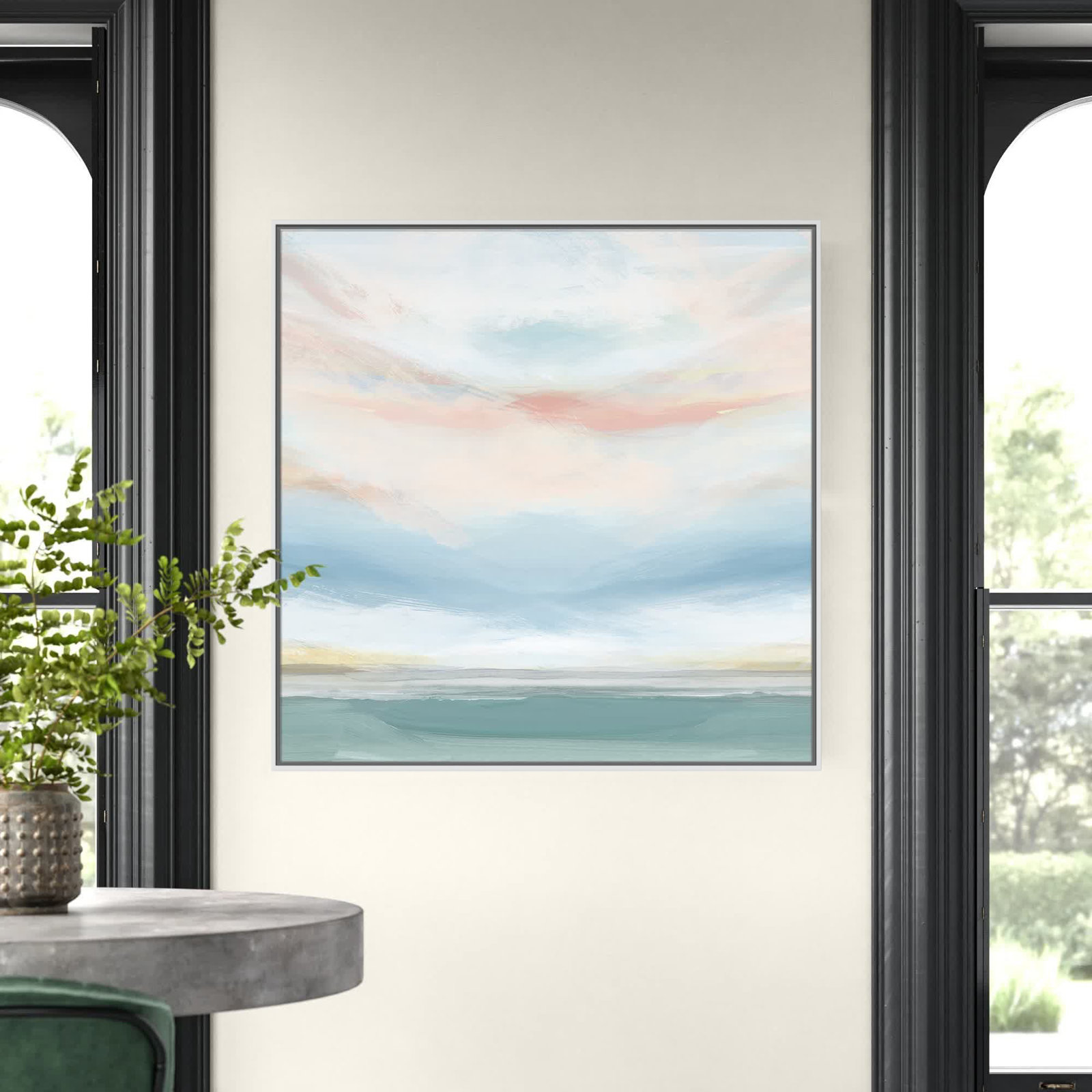 Sweetness I by Isabelle Z -  Print, 46.5" H x 46.5" W x 2" D, White Framed Canvas