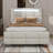 Twin Size Upholstered Platform Bed With LED Frame And 2 Drawers-110439757