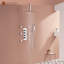 Système de douche de luxe 3 fonctions avec 6 jets de corps Herathena (valve brute incluse)-66097077