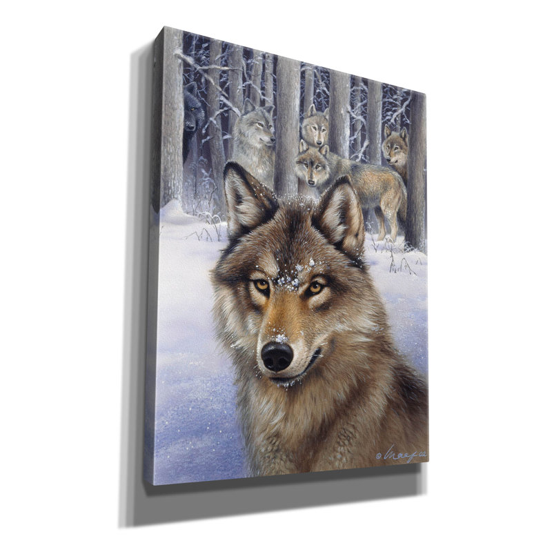 «Wolfpack» par Harro Maass, Epic Graffiti, L 12 po x H 16 po x P 0,75 po