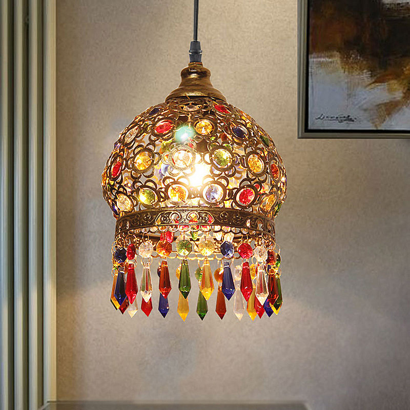 Myrone 1 - Light Copper Unique/Statement Pendant (incomplete only shade) 