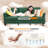 83.5" Upholstered Square Arm Suede Sofa-773577991
