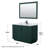 Miranda 48" Freestanding Single Bathroom Vanity with Marble Top with 46" Mirror-97925173-97925168