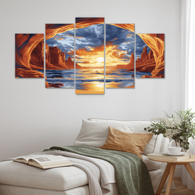 Markaysia - Ensemble d'art mural Canyon