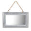 Muro Metal Flat Wall Mirror
