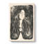 Eva Mudocci by Edvard Munch - Wrapped Canvas-61876997
