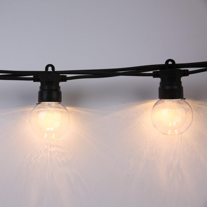 Indoor / Outdoor 12 - Bulb 288 in. Solar Powered LED Globe String Light