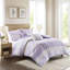 Édredon très grand / très grand seersucker comprenant 2 taies décoratives et coussins décoratifs - Microfibre, style avec volants en dentelle à motif floral, rembourrage, nettoyage des taches, emballage comprimé, pelucheux, vapeur