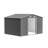 10X8 FT Outdoor Storage Shed,  Metal Foundation & Lockable Doors, Tool Shed For Garden, Patio, Backyard, Lawn, Grey