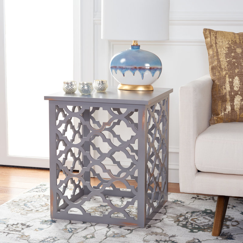 End Table, Gray