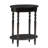 Moravian Oval End Table with Shelf-635084559