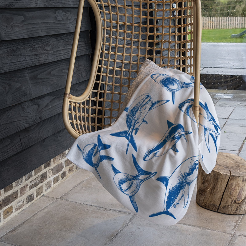 Donetta Plain Weave / Muslin Throw Blanket