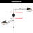 Vintage Modern Black Rotatable Plug In Wall Sconce, 2-light Double Swing Arm Metal Wall Lamp For Bedroom
