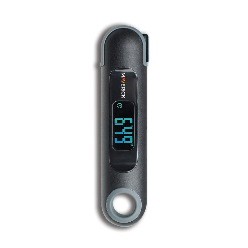 Temp & Time Reverse LCD Thermocouple Thermometer
