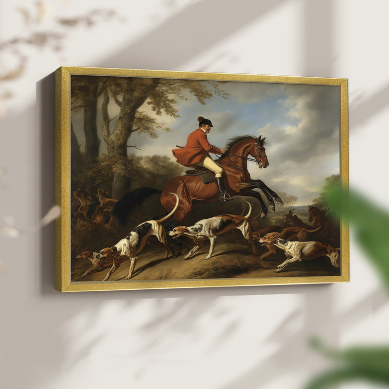 Faune - Lxxxix - Reproduction encadrée - Restickable, H 8 po x l 10 po, Or