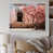 White Floater Framed
