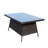 Round Folding Table with Carrying Handle, Heavy Duty Foldable Round Table Indoor Outdoor, 5 Legs Portable Dining Round Table for Parties, Banquets and Events, White