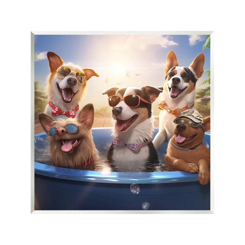 «Summer Fun Dogs» par Jim Baldwin