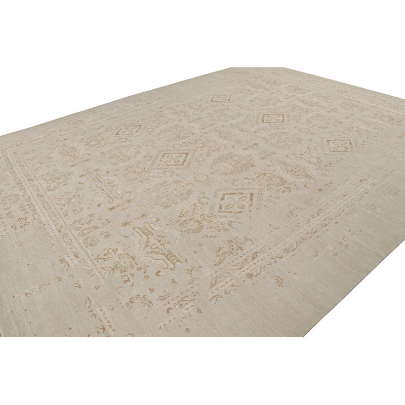 Hand Knotted Silk Area Rug