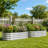Galvanized Raised Garden Bed Silver-9131095