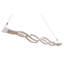 Lydia 1 - Light Chrome LED Geometric Pendant