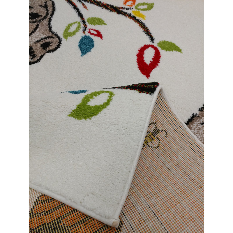 Tapis pour chambre de bébé Antoinette, Rectangle 5 pi 3 po x 7 pi 3 po
