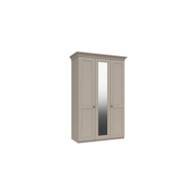 Wisbech 3 Door Manufactured Wood Wardrobe