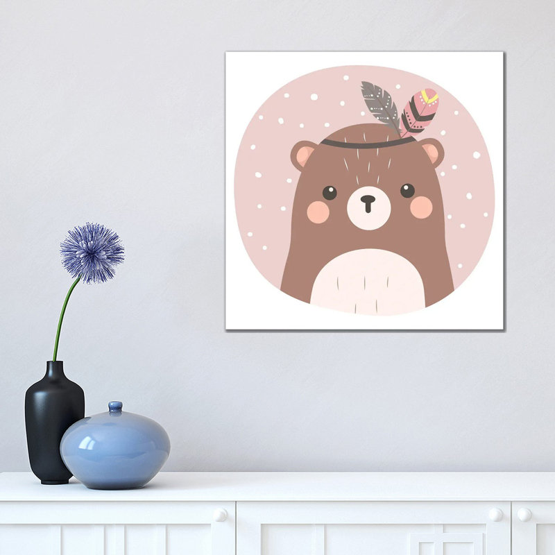 Baby Bear by Art Mirano - Wrapped Canvas Print, 45.72cm H x 45.72cm W x 1.91cm D