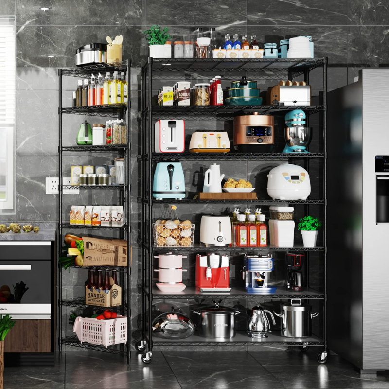 48'' W Steel Height -Adjustable Shelving Unit