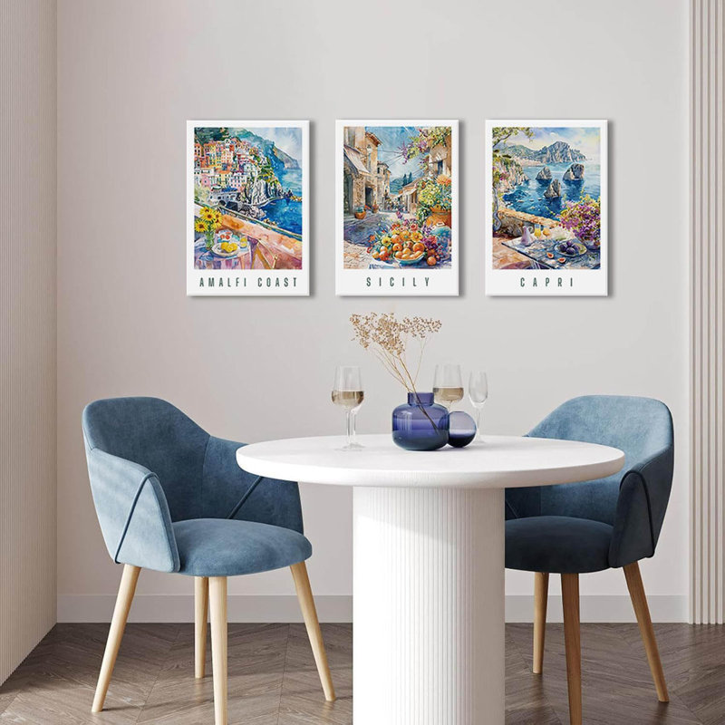 3 Piece Wrapped Canvas Print