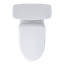 Toilette allongée deux pièces à fixation au sol WASHLET 1,28 GPF (siège inclus)