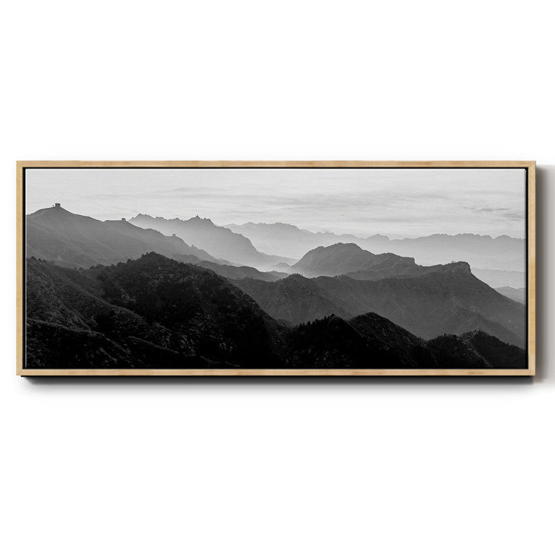 Jinshanling Mountains - Toile encadrée, H 20 po x l 50 po