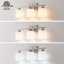 Luminaire de meuble-lavabo 3 lumières avec abat-jour en verre opale-729202574-714120476