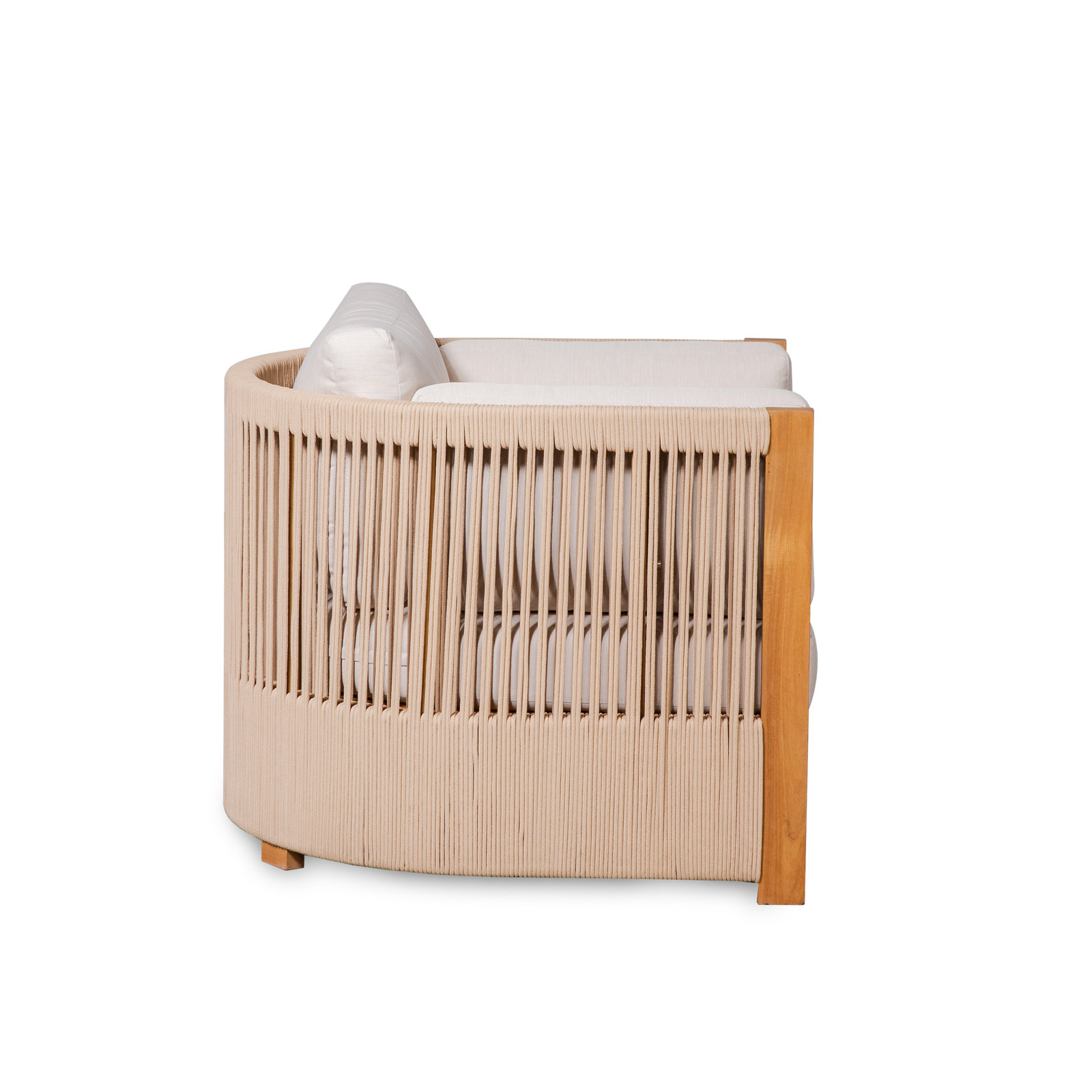 Layton Acacia Outdoor Lounge Chair